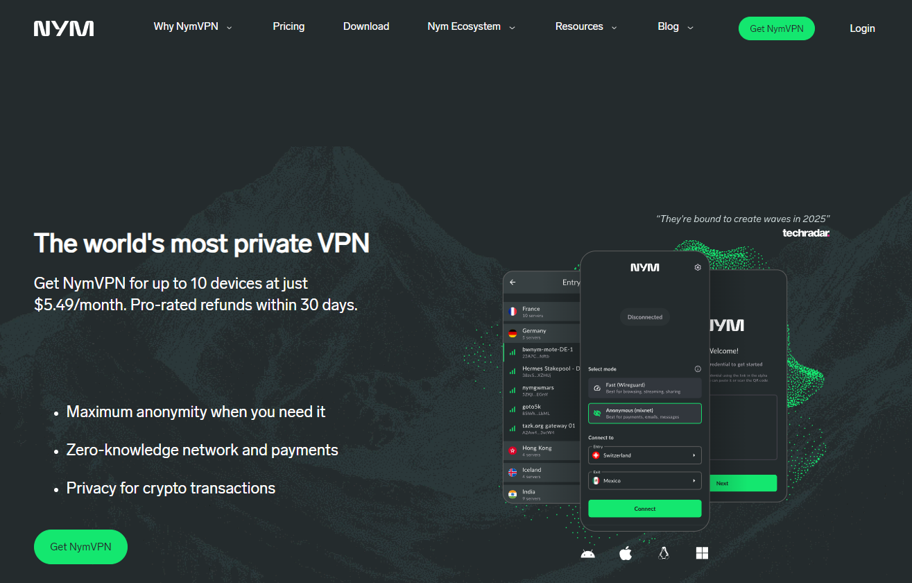 Nym Technologies
